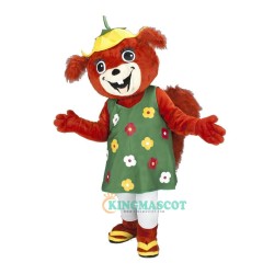 Cute Squirrel Uniform, Cute Squirrel Mascot Costume