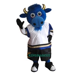 Blue Buffalo Uniform, Blue Buffalo Mascot Costume