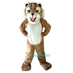 Tiger Wildcat Cartoon Uniform, Tiger Wildcat Cartoon Mascot Costume