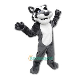 Timber Wolf Uniform, Timber Wolf Mascot Costume