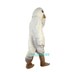 White Bird Eagle Cartoon Uniform, White Bird Eagle Cartoon Mascot Costume