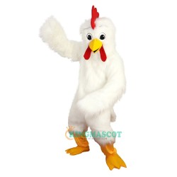 White Eagle Bird Chicken Cartoon Uniform, White Eagle Bird Chicken Cartoon Mascot Costume