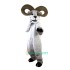 White Goat Antelope Cartoon Uniform, White Goat Antelope Cartoon Mascot Costume