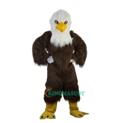 White Head Brown Eagle Uniform, White Head Brown Eagle Mascot Costume