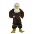 White Head Brown Eagle Uniform, White Head Brown Eagle Mascot Costume