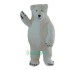 White Polar Bear Cartoon Uniform, White Polar Bear Cartoon Mascot Costume