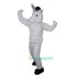 White Unicorn Horse Cartoon Uniform, White Unicorn Horse Cartoon Mascot Costume