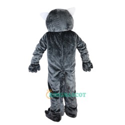 Wildcat Grey Tiger Wolf Uniform, Wildcat Grey Tiger Wolf Mascot Costume