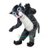 Wildcat Grey Tiger Wolf Uniform, Wildcat Grey Tiger Wolf Mascot Costume