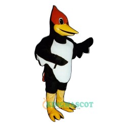 Woodrow Woodpecker Uniform, Woodrow Woodpecker Mascot Costume