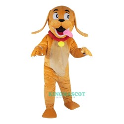 Yellow Dog Cartoon Uniform, Yellow Dog Cartoon Mascot Costume