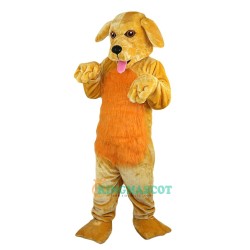 Yellow Dog Cartoon Uniform, Yellow Dog Cartoon Mascot Costume