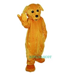 Yellow Dog Cartoon Uniform, Yellow Dog Cartoon Mascot Costume