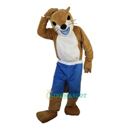 Yellow Ferret Skunk Uniform, Yellow Ferret Skunk Mascot Costume