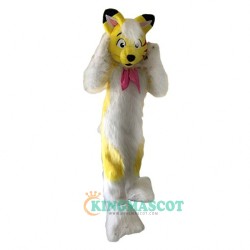 Yellow Fox Dog Husky Uniform, Yellow Fox Dog Husky Mascot Costume