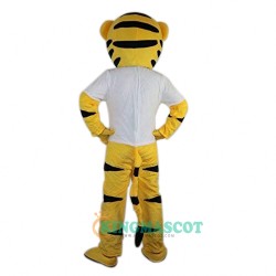 Yellow Sport Tiger Uniform, Yellow Sport Tiger Mascot Costume