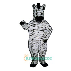 Zelda Zebra Uniform, Zelda Zebra Mascot Costume